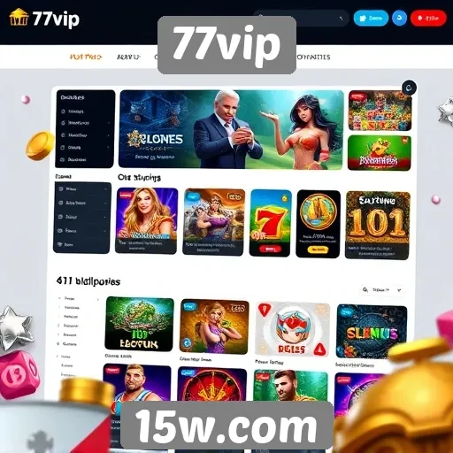 Usabilidade do site 77vip para novos jogadores